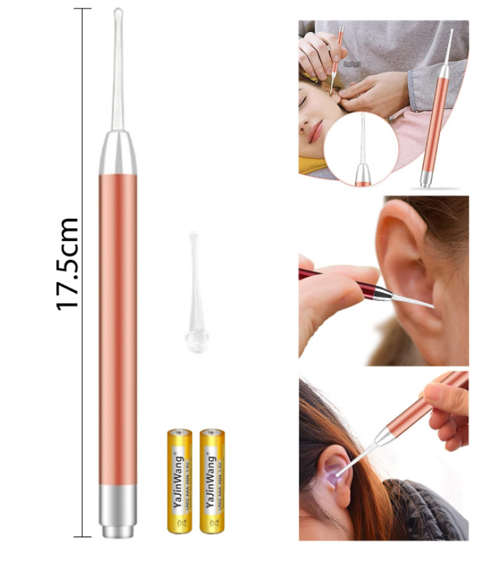 LIMPIADOR OIDOS CON LUZ LED ENDOSCOPIO